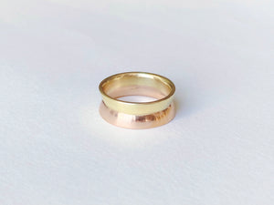 Bi-Metal Ring : Flare